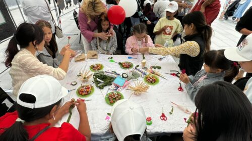Праздничное мероприятие, посвящённое Дню защиты детей, прошло на площади Ала-Тоо