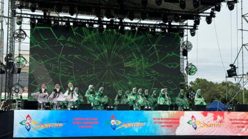 Праздничное мероприятие, посвящённое Дню защиты детей, прошло на площади Ала-Тоо