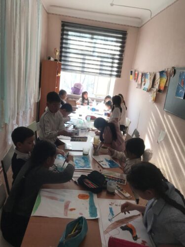 Работа в кружках и студиях.