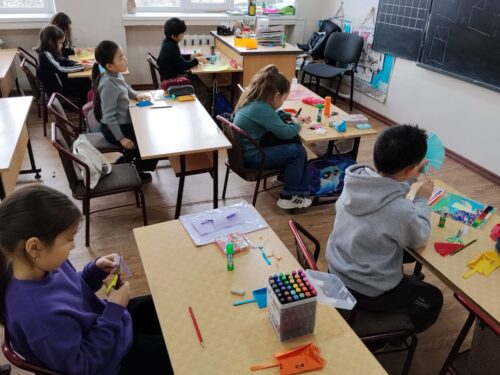 Работа в кружках и студиях.