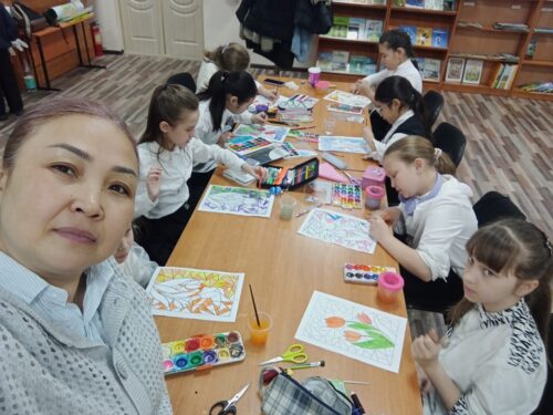 Работа в кружках и студиях.