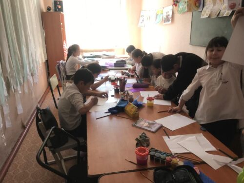 Работа в кружках и студиях.